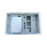 Pièces de plaque assemblées, pliées, soudées et découpées au laser en acier inoxydable brossé LeapX S304 pour accessoires de barrière de porte rotative RSYS