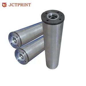 Custom steel aluminum flexo printing plate sleeve china supplier printing cylinder