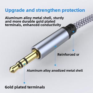 Câble d'extension <span class=keywords><strong>audio</strong></span> 3,5 mm mâle-femelle, compatible avec les microphones d'ordinateur, les casques et le chant KTV - Product Image 3