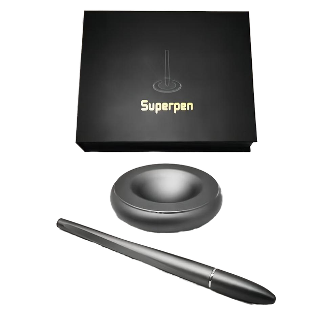 Hot-Selling Magnetic Hover Pen Magnetic Levitation Floating Pen Holder Magnetic Levitating Stand Pen with Magnetic Base