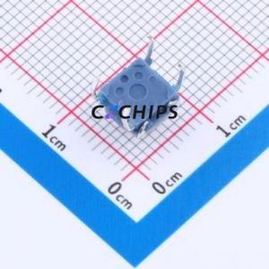 GT-TA179D-H070-L1 Tactile Switch Through hole Component (THT) Switch Single Pole Single Throw Round Button 5N Through Hole - Product Image 2