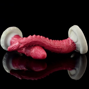 NNSX Long Snake Head Design Animal Penis Cute Desire Sex Toys for Women with Suction Cup <b>Masturbator</b> Sex Shop - Product Image 3