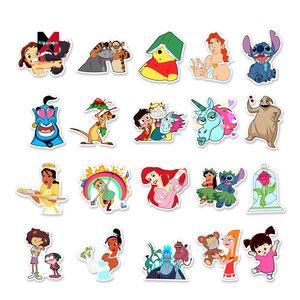 Productos Kawaii, 50 Uds., pegatinas de dibujos animados de Anime de los 90, cuaderno de grafiti para niños y calcomanías de tazas de agua, calcomanías de <span class=keywords><strong>personajes</strong></span> de TV para niños - Product Image 4