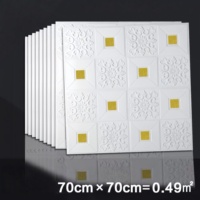 Papier peint 3D auto-adhésif moderne, briques noires, panneaux muraux en mousse XPE, imperméables, décoration murale et de plafond