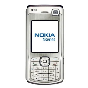 무료 배송 오리지널 미니 폰 오리지널 키패드 휴대 전화 용 Nokia N70 미니 스마트 폰