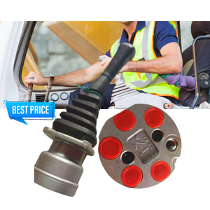 Joystick para excavadora Doosan, conjunto 420-00342A, 420-00342B, conjunto de palanca de mando para excavadora de dos piezas - Product Image 1