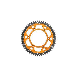 ZF doppia corona arancione 49 denti per KTM SX 144 08 pignoni ad alte prestazioni - Product Image 1