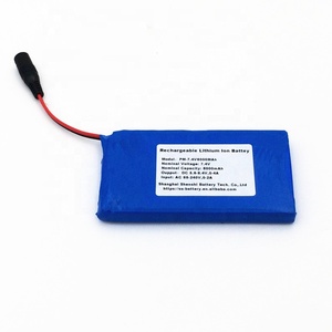 Thin Flat Li Ion Polymer <strong>Battery</strong> <strong>Pack</strong> 7.4v 6000mah Lipo <strong>Battery</strong> 7.4v 6000mah Li <strong>Battery</strong> - Product Image 3