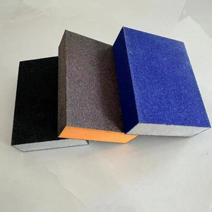 Bloc de ponçage éponge haute densité HBXT Éponge polie en <span class=keywords><strong>bois</strong></span> Bloc de ponçage abrasif à la main pour le métal - Product Image 1