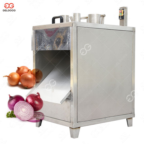 Automatic Commercial Shallot Cutter Fried Onion Slicer Garlic Dicing and Slicing Vegetable Chopper Onion Ring Cutting Machine