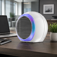 Kipas AC Portabel Mini USB Pendingin Udara Semprotan Air untuk Kamar, Berkemah, Mobil, Kantor