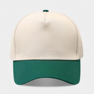 Gorras de Béisbol de Algodón de Dos Tonos de Alta Calidad al por Mayor, MOQ Bajo de 5 Paneles, Logotipo Bordado Personalizado - Product Image 3