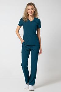 Ensemble d'uniformes médicaux mat multicolores personnalisables en tissu haut de gamme pour hôpitaux, cliniques dentaires et infirmières - Product Image 5