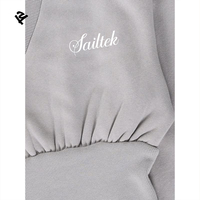 Set Loungewear 2 Potong Khusus Wanita, Sweatshirt Lengan Panjang V-Neck dan Celana Sweatpants Kaki Lebar, Tracksuit Kasual Streetwear
