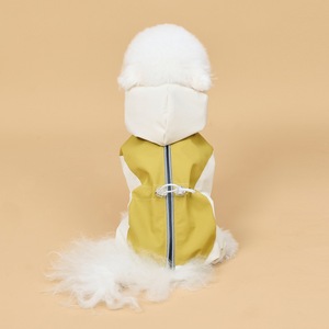 AliExpress, ropa para perros de concha dura para exteriores de cuatro patas, mono de asalto para mascotas a juego de colores transfronterizos, impermeable, sólido - Product Image 3