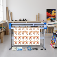 Plotter de corte de vinilo de alta resolución Yinghe de 1.2m de ancho, máquina de corte inteligente Sighmaster 1200G para pegatinas de contorno de 1.2m, Nigeria