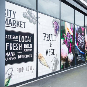 Tem dán cửa sổ vinyl mờ, thân thiện với môi trường, chống chịu thời tiết, dán sẵn, không tạo bọt, thiết kế tùy chỉnh, dùng làm decal quảng cáo - Product Image 2