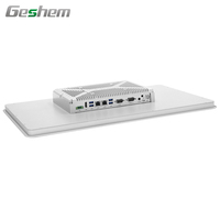 Panel PC Industrial de 10-21.5 Pulgadas con CPU Celeron J6412 de 11.ª Generación, Windows 10/11/Linux, IP65 Resistente al Agua, Montaje en Pared, en Stock