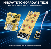 Kit de PCB de Control Principal de Alta Estabilidad para Cocina Infrarroja, Seguro contra Sobretensiones de 2KV, 1800-2200W, Juego Completo de Placas de Circuito Amor