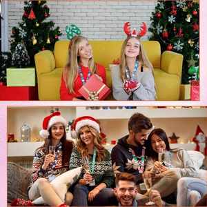 Custom Christmas <b>Lanyard</b> with Detachable Clip Durable <b>Polyester</b> Neck Strap for Keys ID Cards and Phone Accessories Perfect - Product Image 4