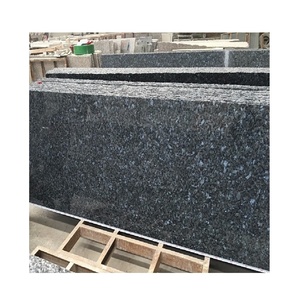 Comptoirs <span class=keywords><strong>de</strong></span> cuisine modernes en granit bleu perle poli et personnalisé, durables, avec évier et bords profilés – Solution complète - Product Image 6