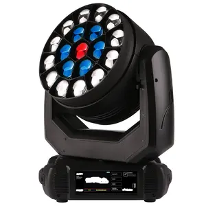 Big fly eyes bee 19*15w zoom rgbw moving head light 4 in 1 led beam light