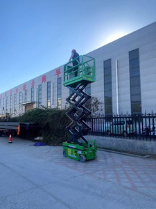 Plataforma Elevadora de Tijera, Precio de Fábrica en China, Altura de Elevación 10m, Tipo de Ruedas Opcional, Instalación de Carteleras Publicitarias - Product Image 5