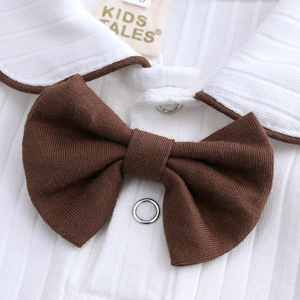 Combinaisons pour bébés garçons et filles en coton biologique de haute qualité, printemps-hiver, vente en gros de vêtements pour bébés - Product Image 2