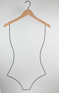 Appendiabiti rotondi in legno e ferro personalizzabili con logo, flessibili e multifunzione, per costumi da bagno, da bagno, soggiorno e abbigliamento. - Product Image 2