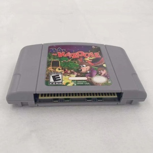 Versión NTSC de EE. UU. para <span class=keywords><strong>Banjo</strong></span> <span class=keywords><strong>Kazooie</strong></span> para N64, Tarjeta de Juego, Cartuchos de Videojuegos Retro, Versión de EE. UU. - Product Image 3