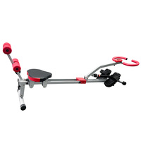 Bicicleta de Ejercicio Multifuncional BESTGTM de Nuevo Diseño, Máquina de Ejercicios para Abdominales y Adelgazamiento con 12 Niveles de Resistencia