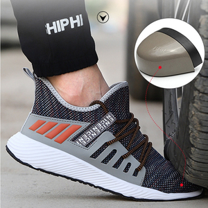 <span class=keywords><strong>Scarpe</strong></span> da lavoro da uomo industriali di alta qualità Anti-fracassatura in acciaio traspirante punta <span class=keywords><strong>scarpe</strong></span> di sicurezza <span class=keywords><strong>sportive</strong></span> <span class=keywords><strong>leggere</strong></span> - Product Image 2