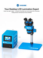 Machine de plastification LCD intelligente SUNSHINE L5 8 pouces pour la réparation de lamination d'écrans incurvés et plats, y compris la lamination avec colle OCA