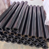 Rouleau de convoyeur à double étanchéité, durable, personnalisable, capacité ajustable, pour système de convoyeur à bande minier en vrac