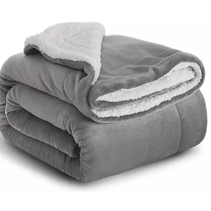 Premium Nature Custom Sherpa Otra manta Fuzzy Soft Warm Thick Fleece Mantas de <span class=keywords><strong>cama</strong></span> - Product Image 2