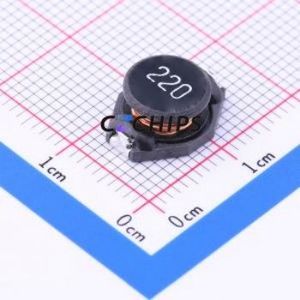 Inducteur de puissance SMD ASPI-0804T-220M-T, 9,5x13,5 mm (Inductance : 22 µH) (Précision : 20 % Courant nominal : 2,6 A) - Product Image 1