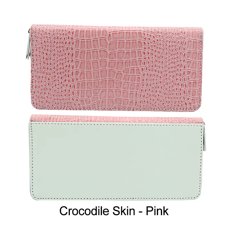 Custom Print Design Blank Handbag Women Wallet With Wrist Strap For Sublimation