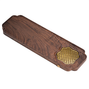 Walnut Wood <b>Tray</b> Rectangular Dry <b>Tea</b> <b>Tray</b> Elegant Design For <b>Tea</b> Ceremony Serving <b>Trays</b> - Product Image 5