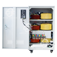 SJW penstabil tegangan otomatis, 3 fase 380V 440V AVR 200KVA Regulator tegangan otomatis statis 200KW tanpa sentuh 200 KVA