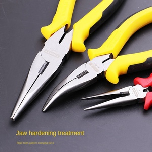 Heavy Duty Insulated <strong>Stanley</strong> Needle Nose <strong>Pliers</strong> Set for Electrical Work, Automotive Repair - Product Image 3