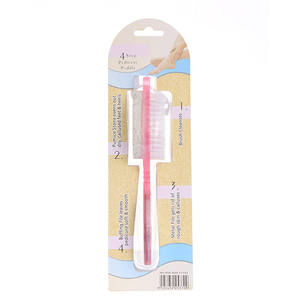 Venta caliente pie removedor de piel muerta limpio pie piedra pómez cepillo con mango de plástico - Product Image 1