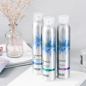 Heiß verkaufendes Haar trockenes Shampoo Maus LUXLISS Volumist Coconut Oil Dry Shampoo hergestellt in China