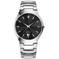 Montre Couple Étanche LSVTR OEM ODM à Succès – Montre Unisexe en Acier Inoxydable à Quartz pour Homme et Femme avec Calendrier