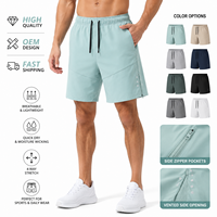 Pantalones Cortos Deportivos Personalizados para Hombre, Impresión OEM, Premium, Transpirables, Ligeros, con Cordón en la Cintura, Bolsillos Laterales, para Entrenamiento al Aire Libre