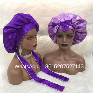 妈妈和我的帽子套装批发帽子和缎子发包设计师婴儿帽子 - Product Image 4