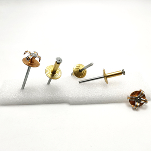 Trung Quốc Nhà Sản Xuất Lớn Mặt Bích Vỏ Loại Vàng Màu Sơn Lớn Nắp Vòm Đầu Nhôm Carbon Thép Đinh Tán Cho Trang Trí - Product Image 4