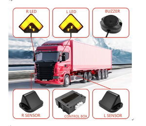 CISBO 77Ghz Camions Bus Capteur d'angle mort basé sur <span class=keywords><strong>radar</strong></span> et système d'assistant de changement de voie Système de détection d'angle mort BSD BSM - Product Image 2