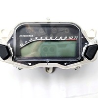 Boyang untuk CG160 Titan Pasar Brasil Speedometer Upgrade Meter Motor Digital LCD Baru 12V Plastik dengan Garansi 6 Bulan
