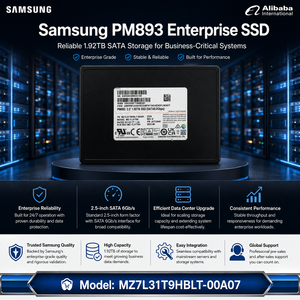 Untuk Samsung PM893 MZ7L31T9HBLT-00A07 1.92TB Enterprise SATA SSD 2.5" SATA 6Gb/s V-NAND TLC 550MB/s Server Solid State Drive - Product Image 3