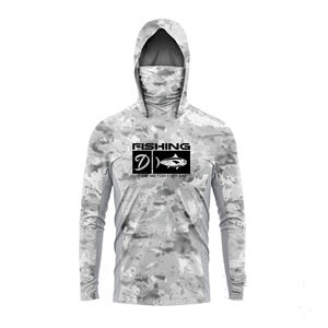 Logotipo personalizado sublimación playa hombres pesca pantalones cortos al aire libre camisetas al por mayor personalizado Jersey pesca Simpel sudaderas con capucha - Product Image 3